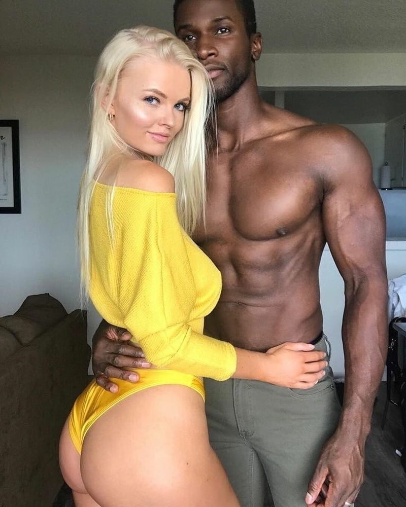 White girls black man sex