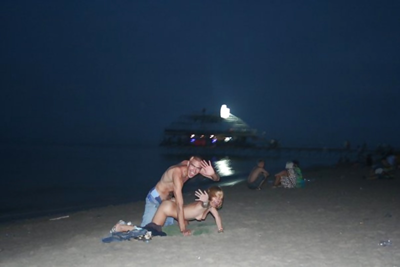 Порно На Ночном Пляже