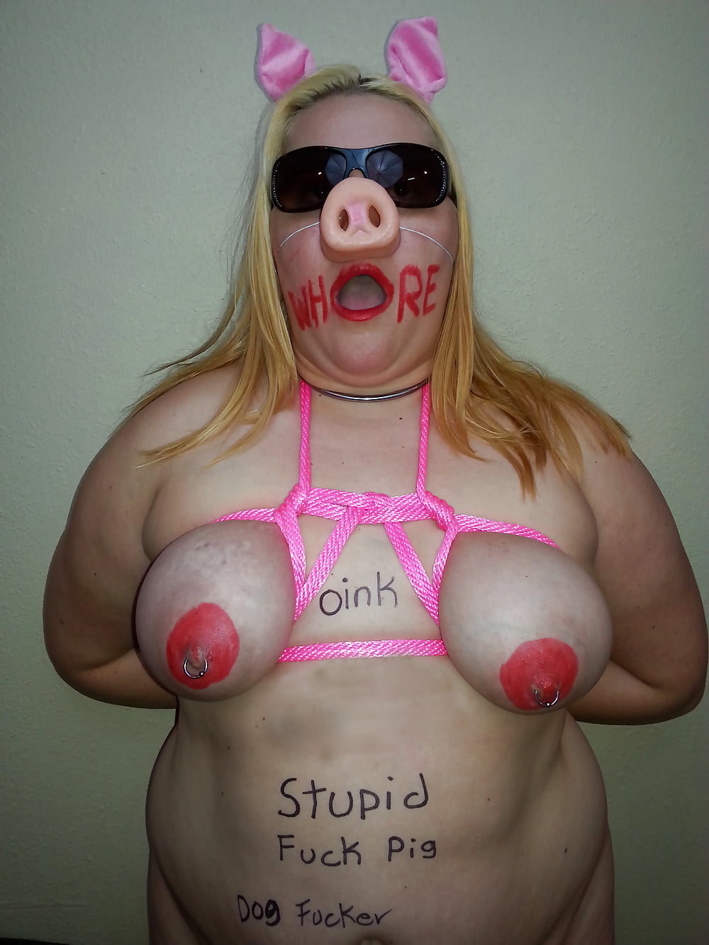 Humiliation pig pic