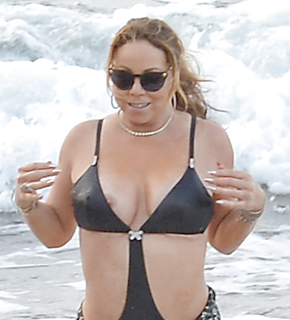 Mariah Carey At Beach In Hawaii Nip Slip Mq Pics Xhamster