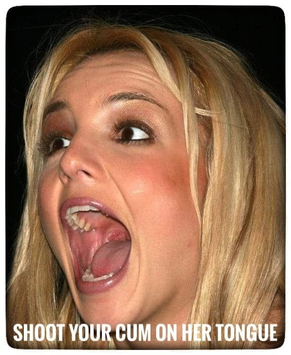 Britney spears blowjob