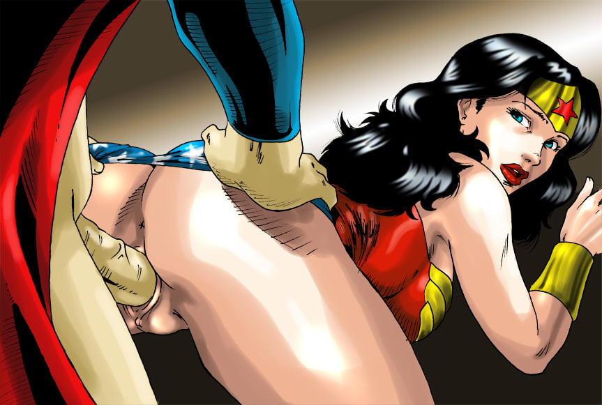 Супермен И Чудо Женщина Трахаются.