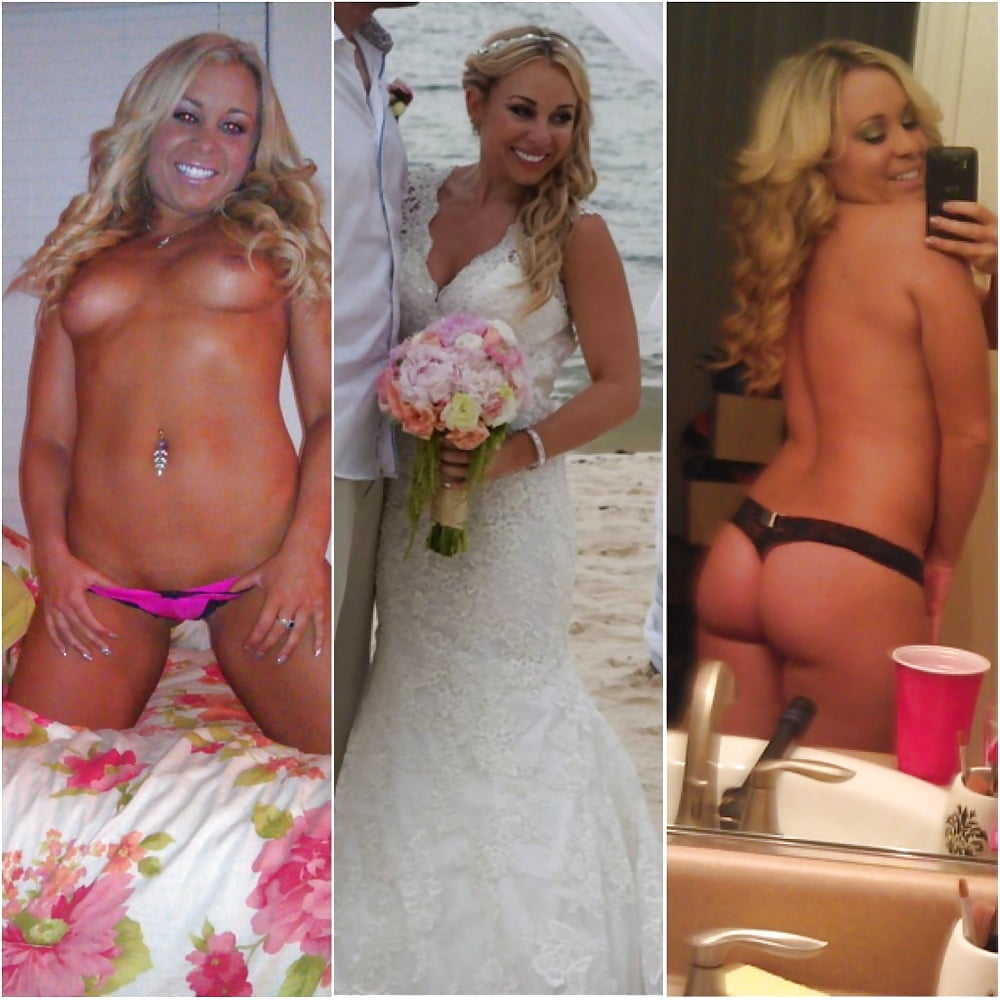 Horny Sexy Brides Fuck Before During After The Wedding Pics
