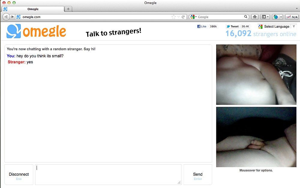 Small Penis Omegle.