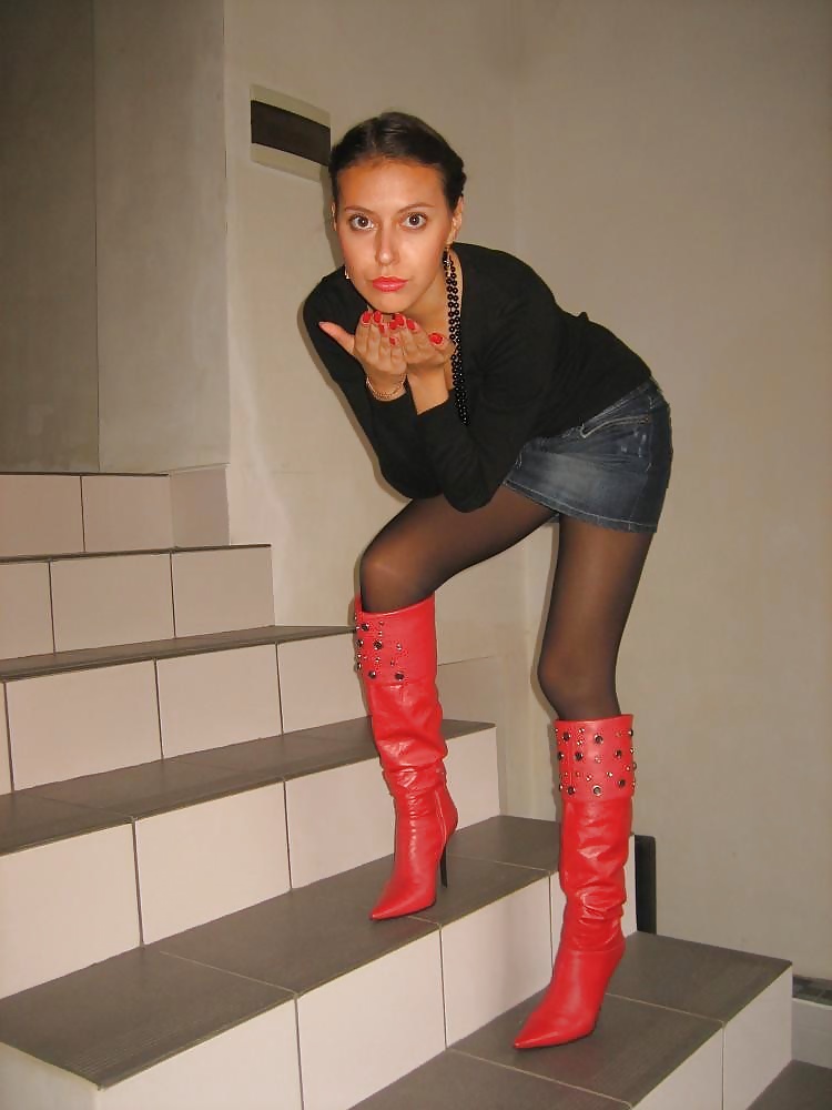 Free Girls in Boots. Frauen in Stiefel part.3 photos