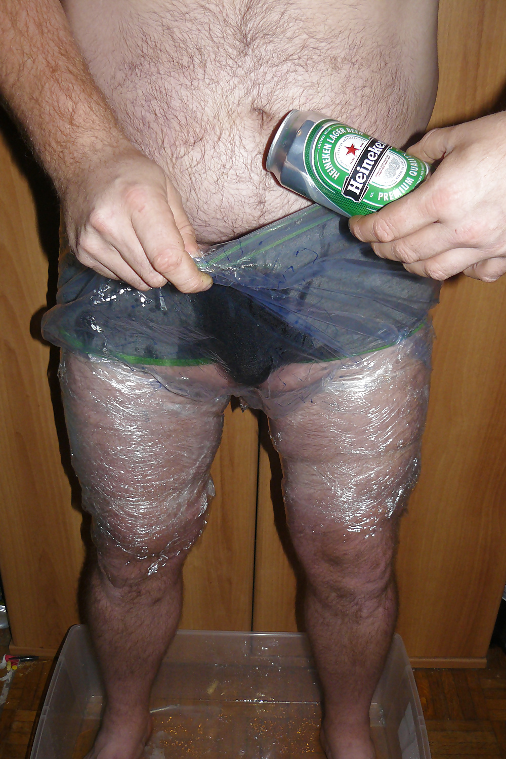 Free Humiliation with beer photos