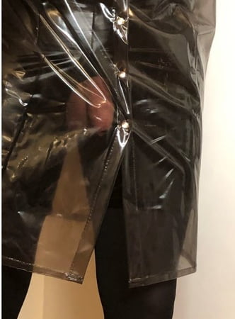 heels latex and clear pvc         