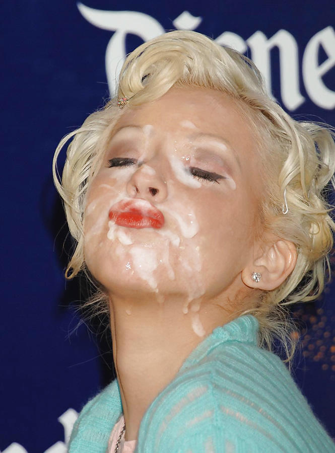 665px x 900px - Celebrity facials and cumshots - 74 Pics | xHamster