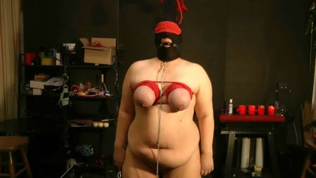 masked and tied plump boobs         