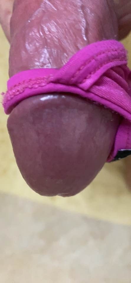 Cock in pink panties- 20 Photos 