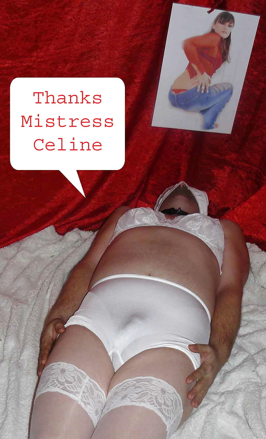 Free sissy-worm for Mistress Celine photos
