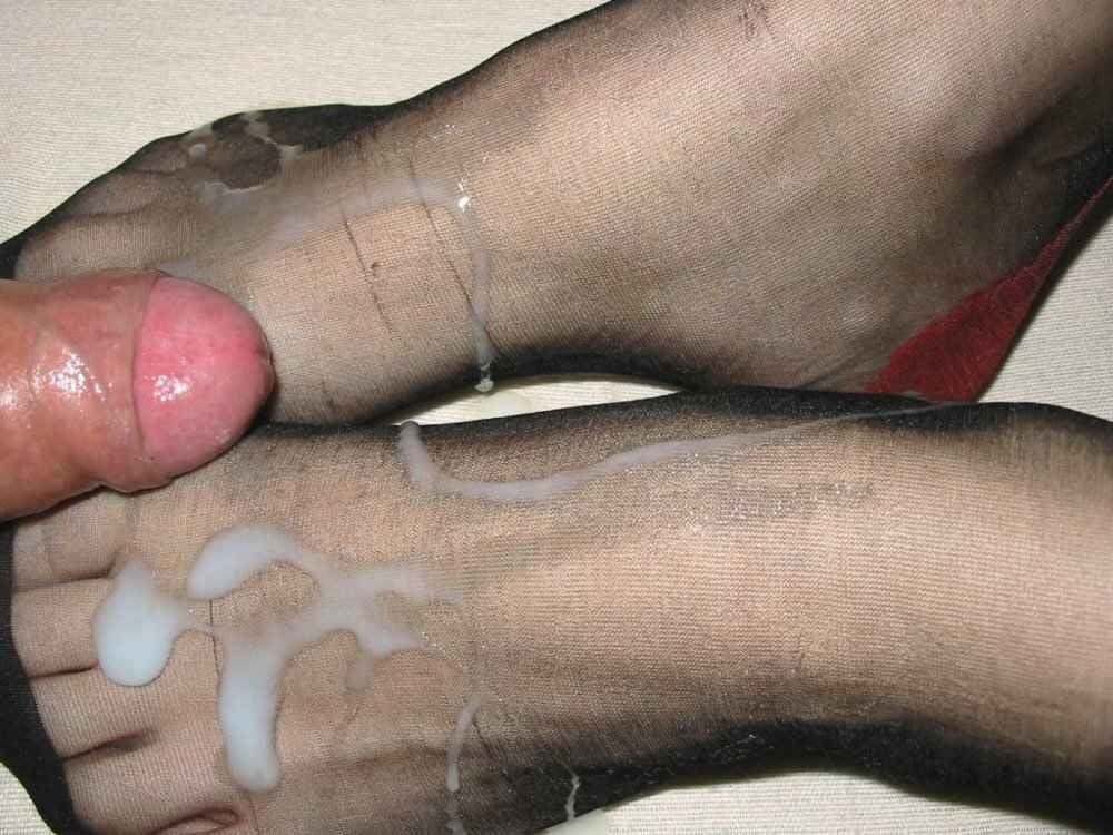 Nylon socks porn