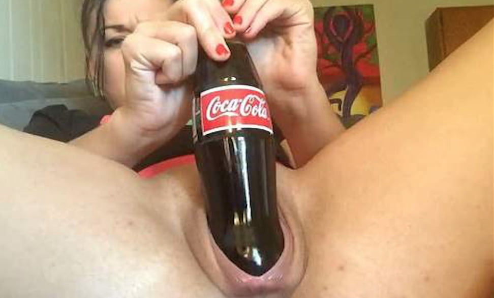 Free Coke In Pussy Porn Pics