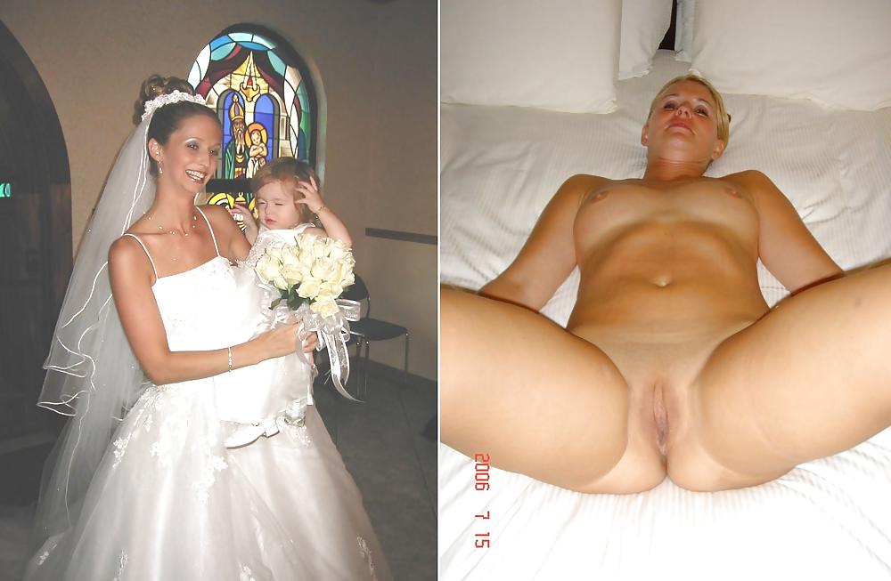 Free Real Amateur Brides - Dressed & Undressed 3 photos