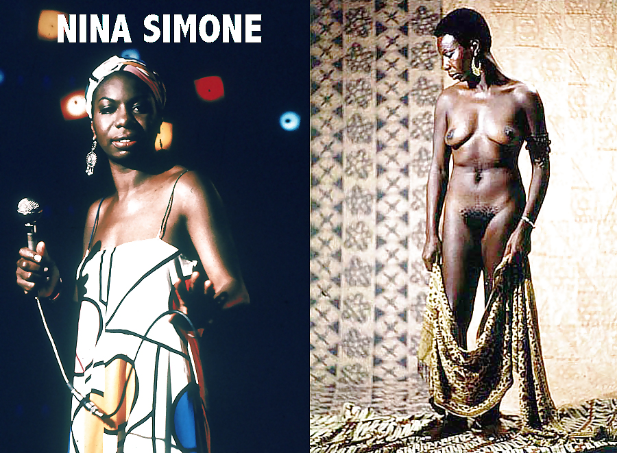 Singer Nina Simone.