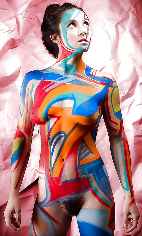 Full nude body painted — pic 11
