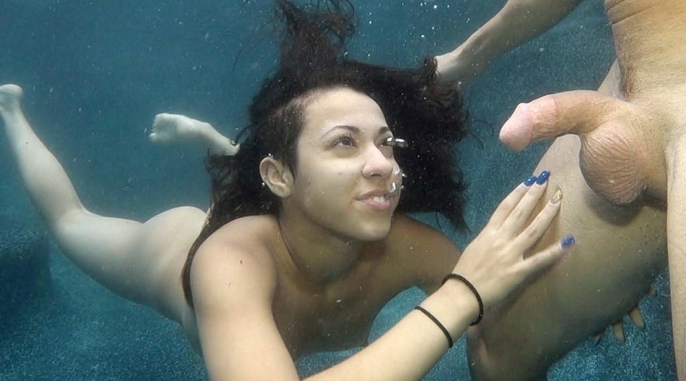 Erotic ebony underwater XXX album.