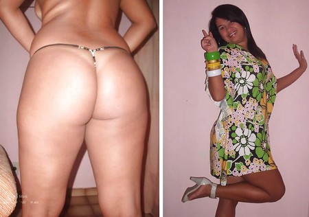 Bk Brazilian Wife dressed undressed
