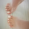 White Fishnets & My feet
