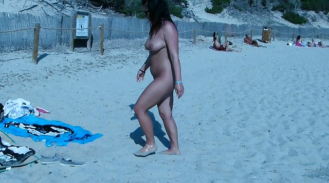 Free me walking naked at nudist beach photos