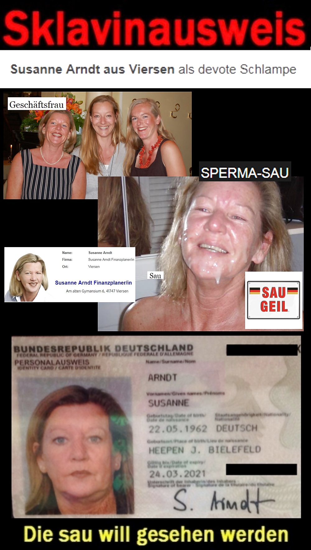 Free Susanne Arndt German Cuckwhore 01 photos