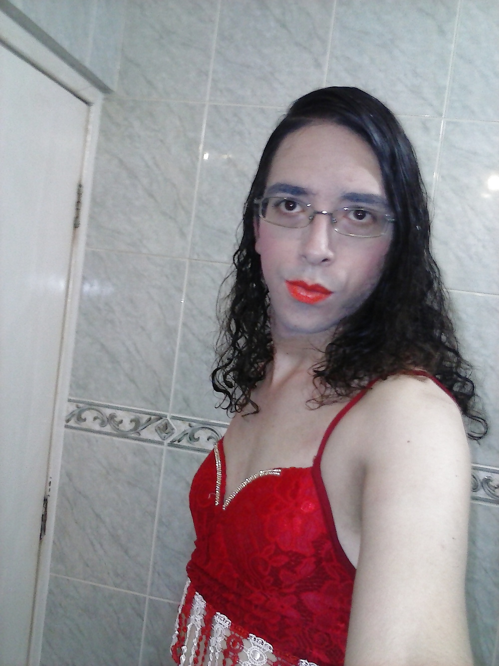 Free (non-nude) Lorena CDzinha - Lovely crossdresser photos