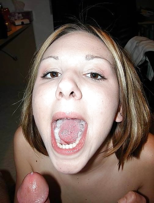 Free ex-girlfriend swallowing cum photos