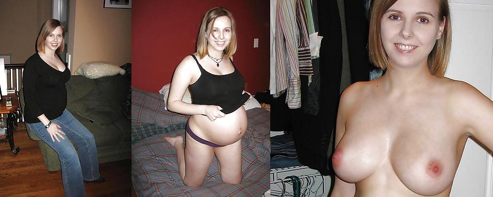 Free Pregnant Amateurs - Dressed & Undressed 2 photos
