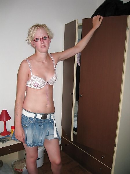 Free Blonde Nerdy & Horny photos