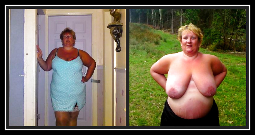 Free matures dressed and undressed 2 photos