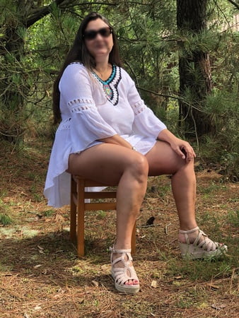 white dress without panties         