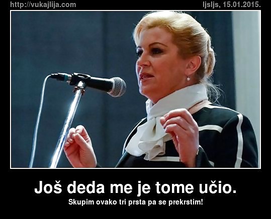 Free Kolinda Grabar-Kitarovic Croatian comics photos