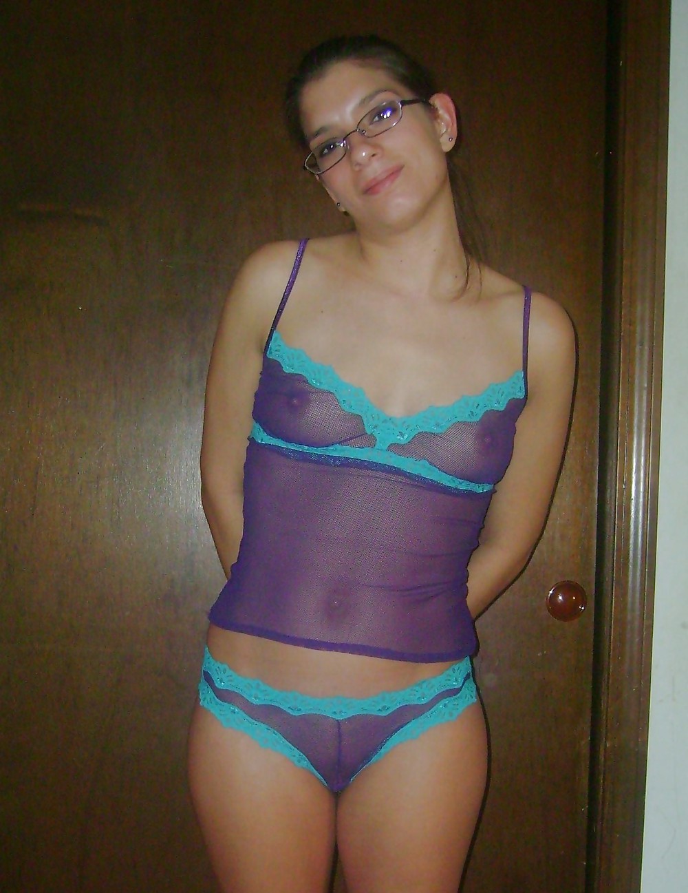 Free Hot Teen with glasses photos