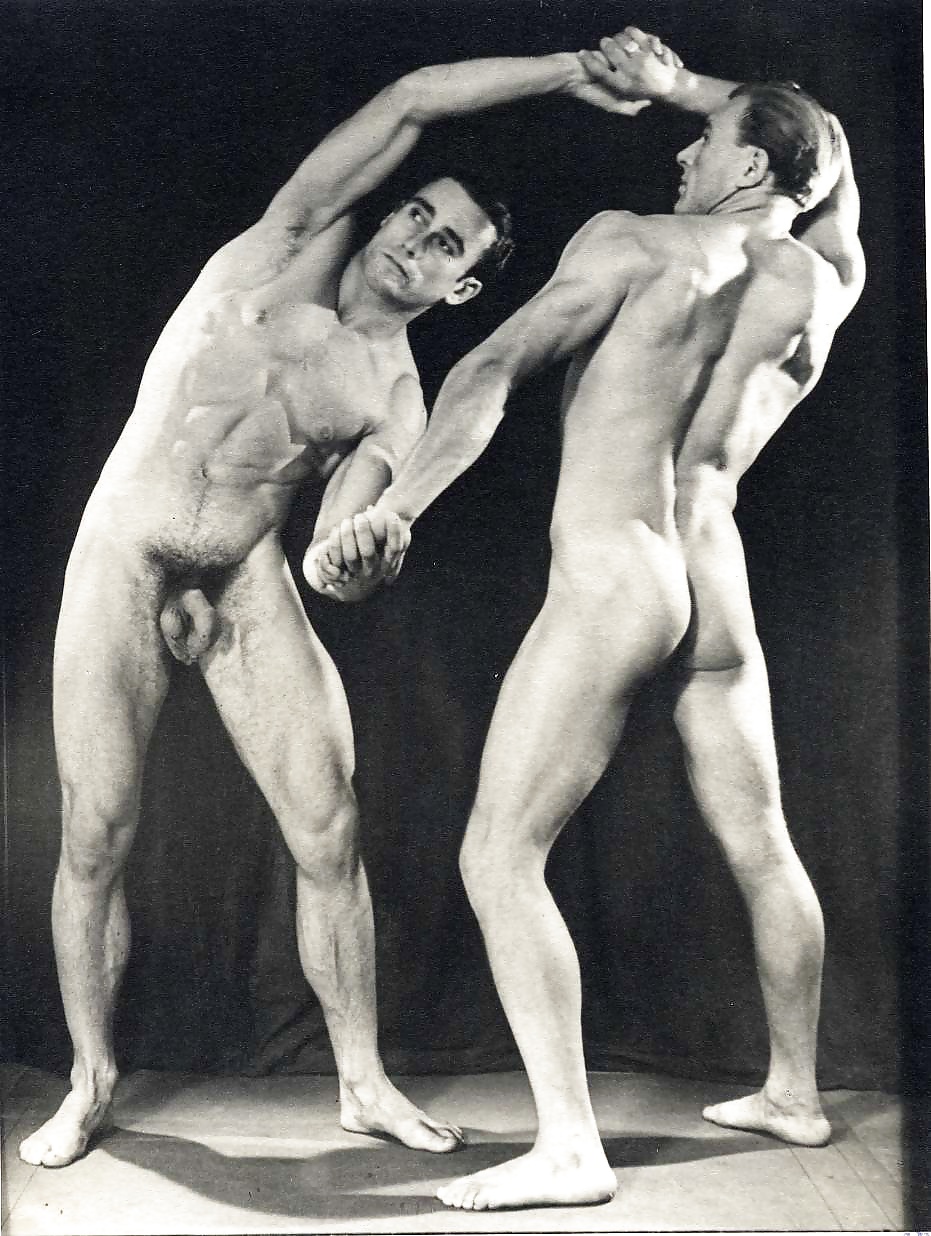 Vintage photos of naked men