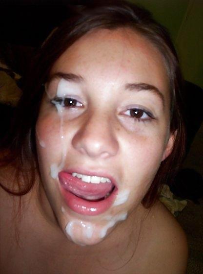 Free JIZZ ON HER FACE I photos