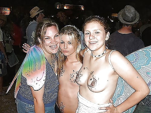 Free Young amateur music festival sluts V photos