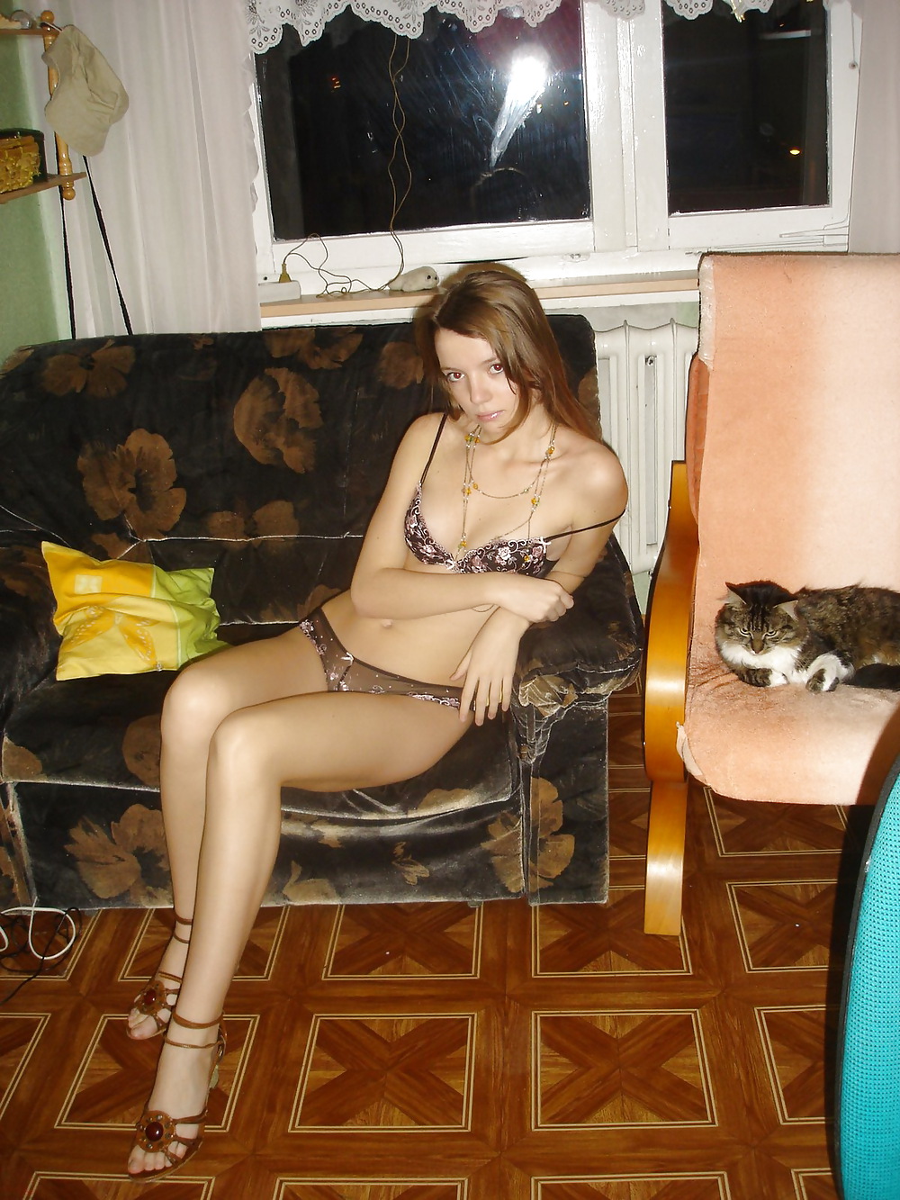 Free All of Hot Russian Teen Dasha (Black bra 12of12) photos