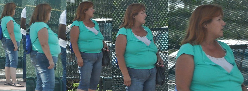 Free BBW's in Public - Juciy Fat Ass Collages photos