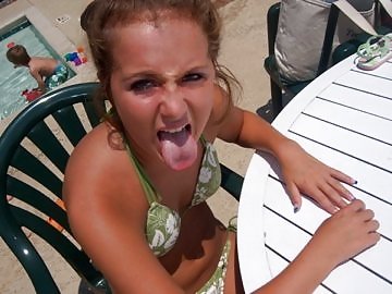 Free Cum Slut Caroline! photos