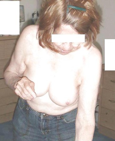 Mrs Lair 77 yo and her saggy and wrinkled breasts