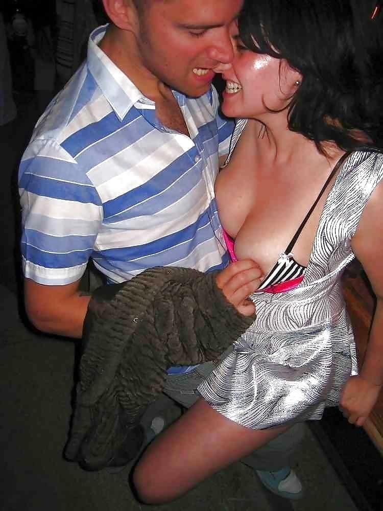 Girlfriend kissing milf subway