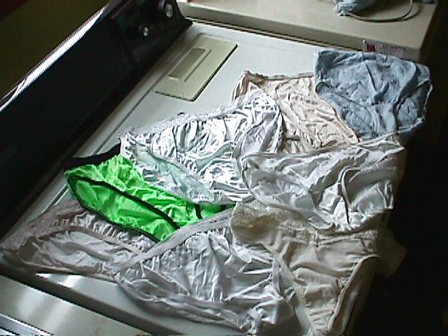Free Nylon Panties in Washers + Dryers photos