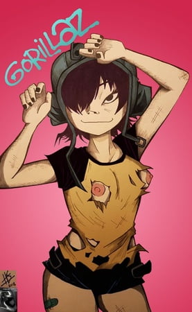 noodle gorillaz         