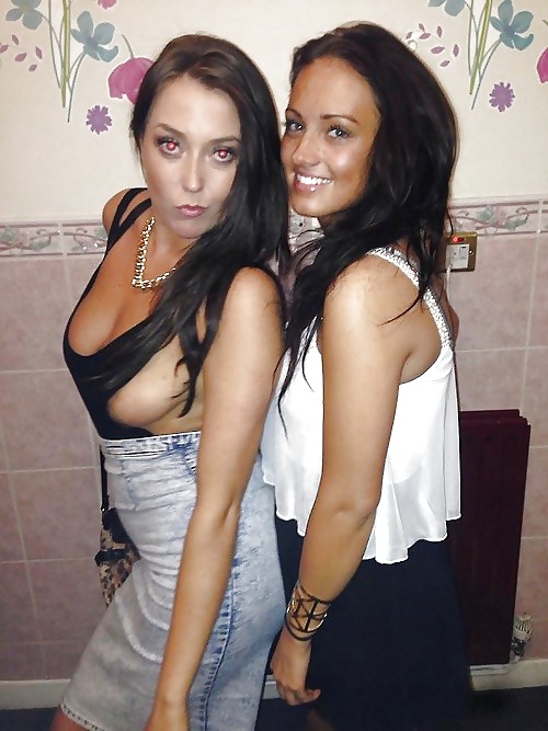 Free Black Haired british slags photos