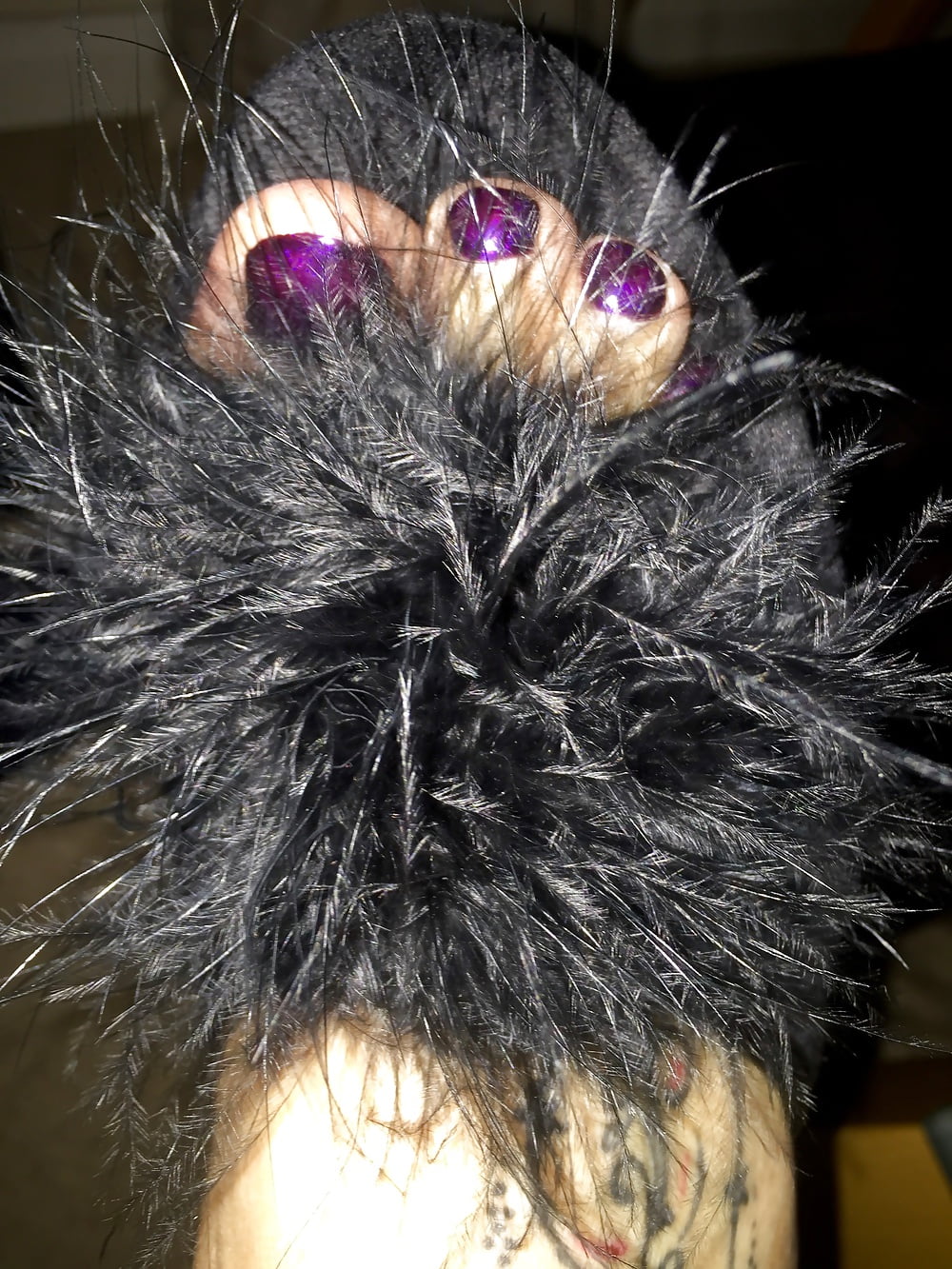 Free Got me sum new fluffy slippers photos