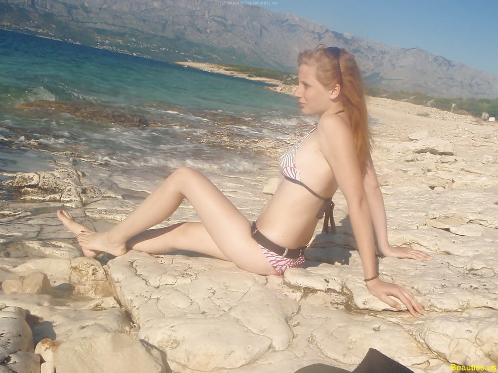 Free Teens and tweens on vacation - NN and N, bikini, topless photos