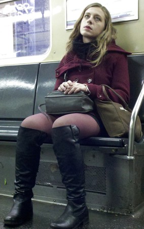 New York Subway Girls 110