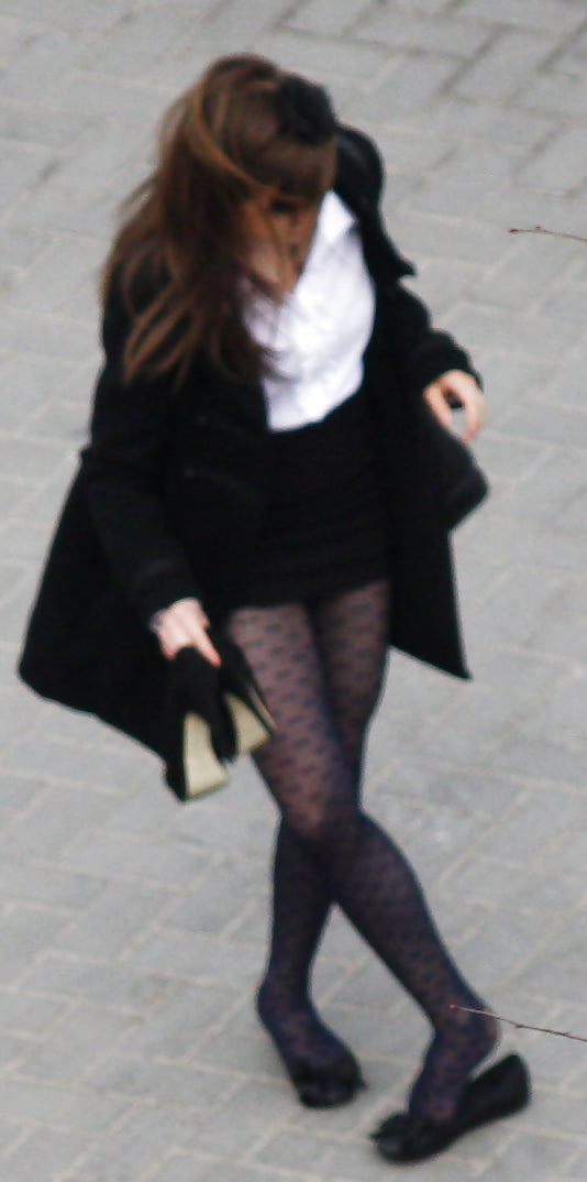 Free Candid Street Pantyhose -Tights #010 photos