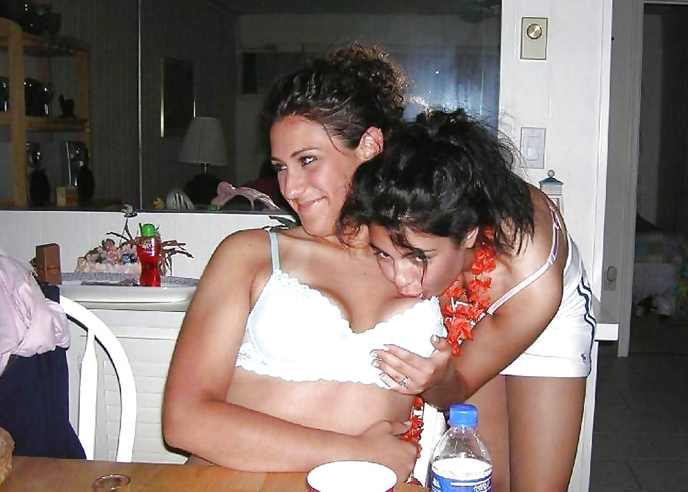 Free Being a slut runs in the  2 photos