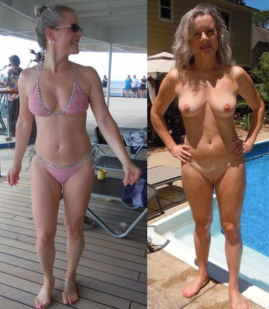 mature wives in bikini